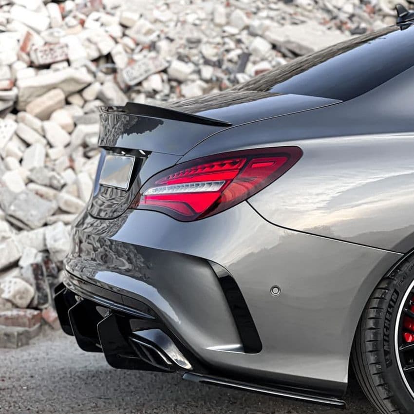 MERCEDES CLA 45 AMG - HECK DIFFUSOR ANSATZ V.1 – Bild 4