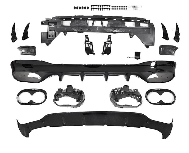 MERCEDES CLA - HECK STOSSSTANGE CLA 45 AMG OPTIK (PDC) V.1 – Bild 2