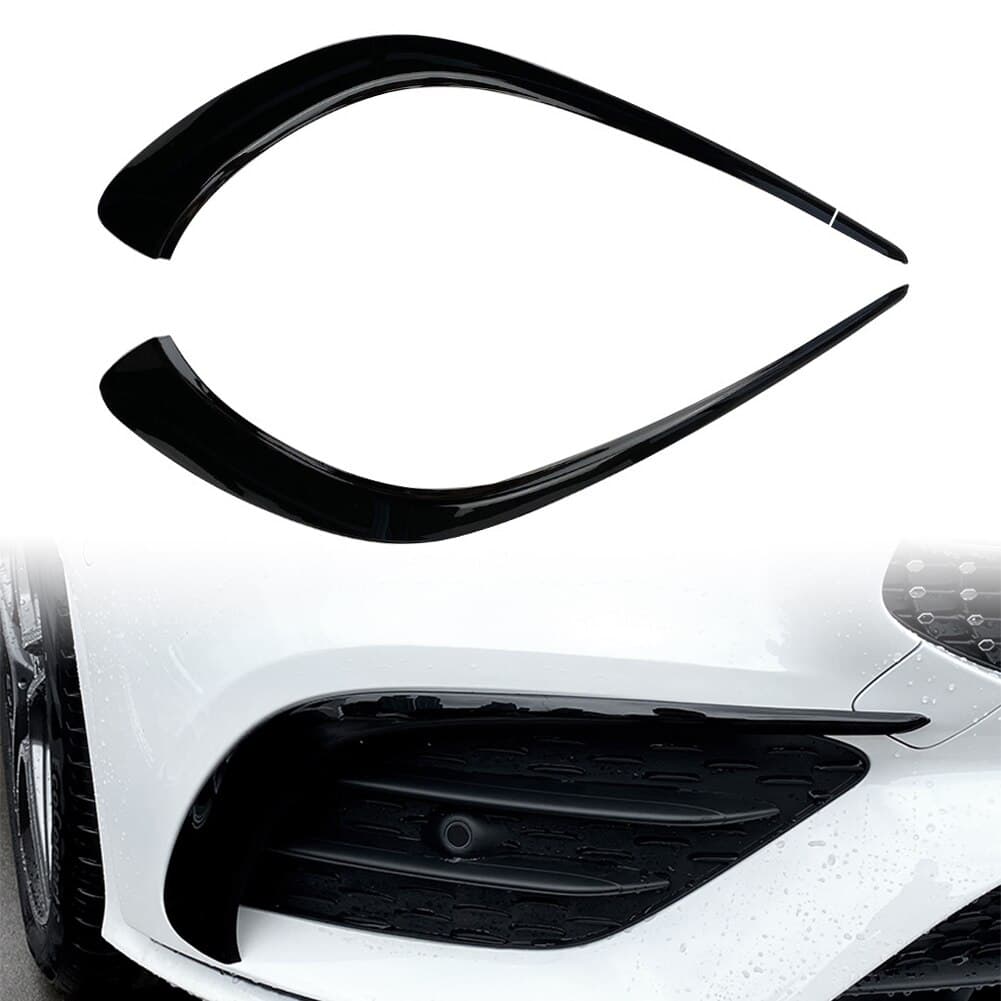 MERCEDES CLA AMG LINE - FLICS FLAPS SPOILER SPLITTER SCHWARZ