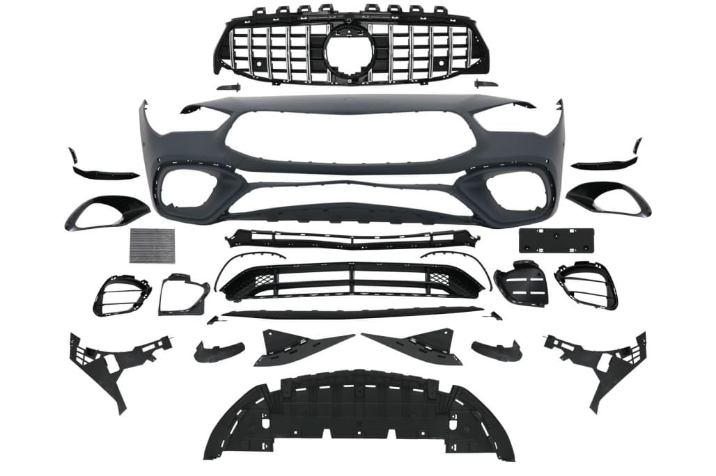 MERCEDES CLA - FRONT STOSSSTANGE CLA 45 AMG OPTIK (PDC) V.2 – Bild 5