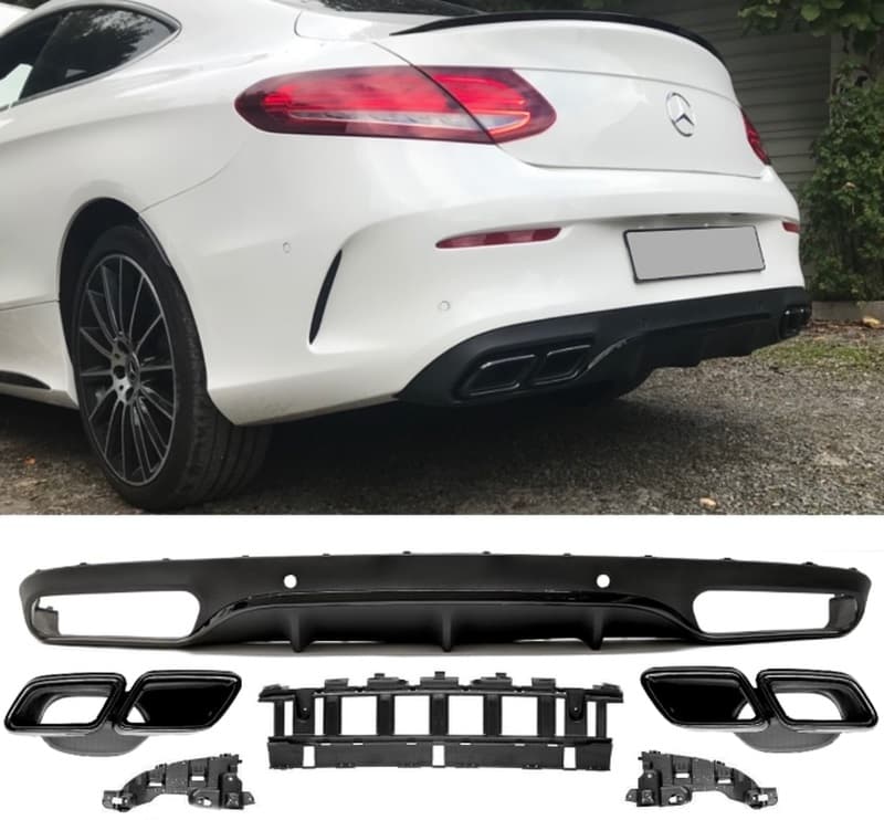 MERCEDES C-KLASSE CABRIO - DIFFUSOR PAKET AMG OPTIK