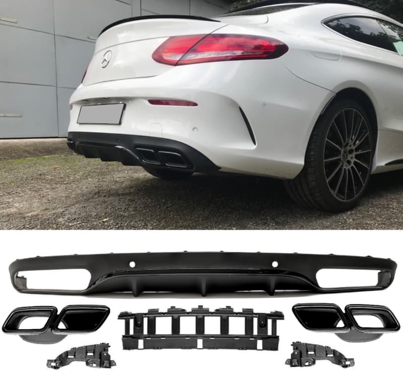 MERCEDES C-KLASSE CABRIO - DIFFUSOR PAKET AMG OPTIK – Bild 2