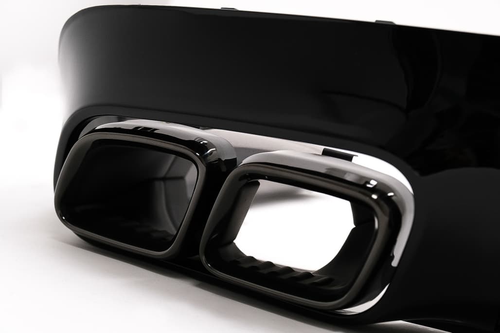 MERCEDES CLS - HECK SPORT DIFFUSOR CLS 63 AMG OPTIK V.4 – Bild 3