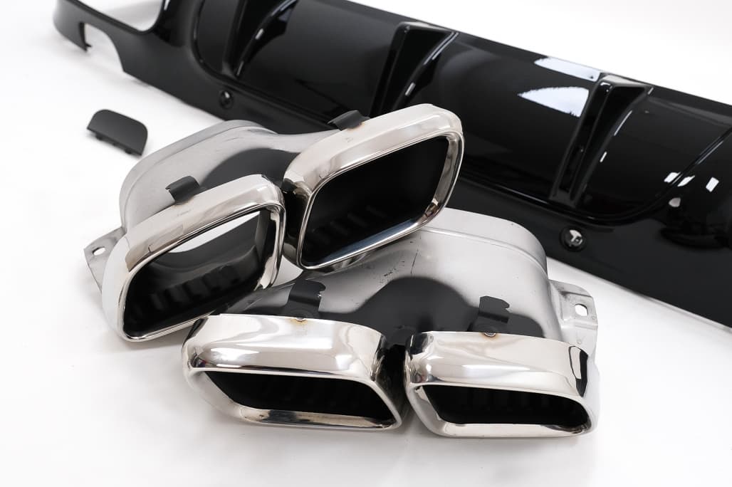 MERCEDES CLS - HECK SPORT DIFFUSOR CLS 63 AMG OPTIK V.3 – Bild 5