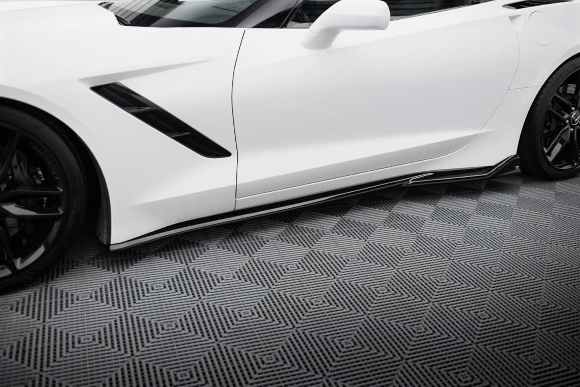 CHEVROLET CORVETTE - MAXTON DESIGN SEITENSCHWELLER ANSATZ CUP LEISTEN – Bild 2