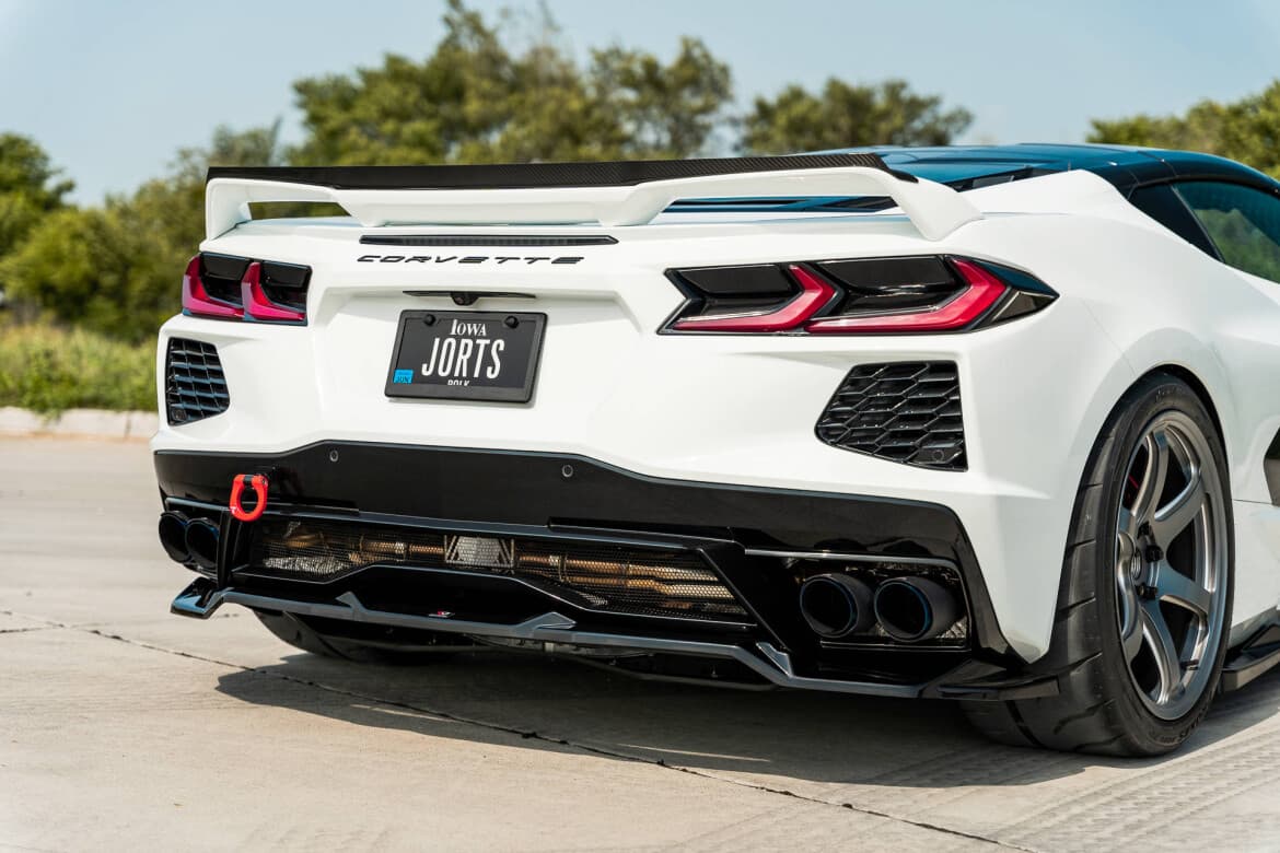 CHEVROLET CORVETTE - MAXTON DESIGN HECK DIFFUSOR ANSATZ DTM OPTIK – Bild 3