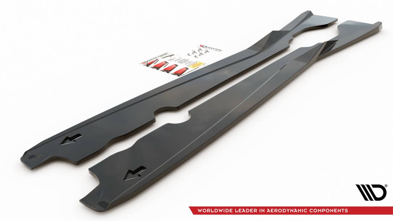 CHEVROLET CORVETTE - MAXTON DESIGN SEITENSCHWELLER ANSATZ CUP LEISTEN – Bild 4
