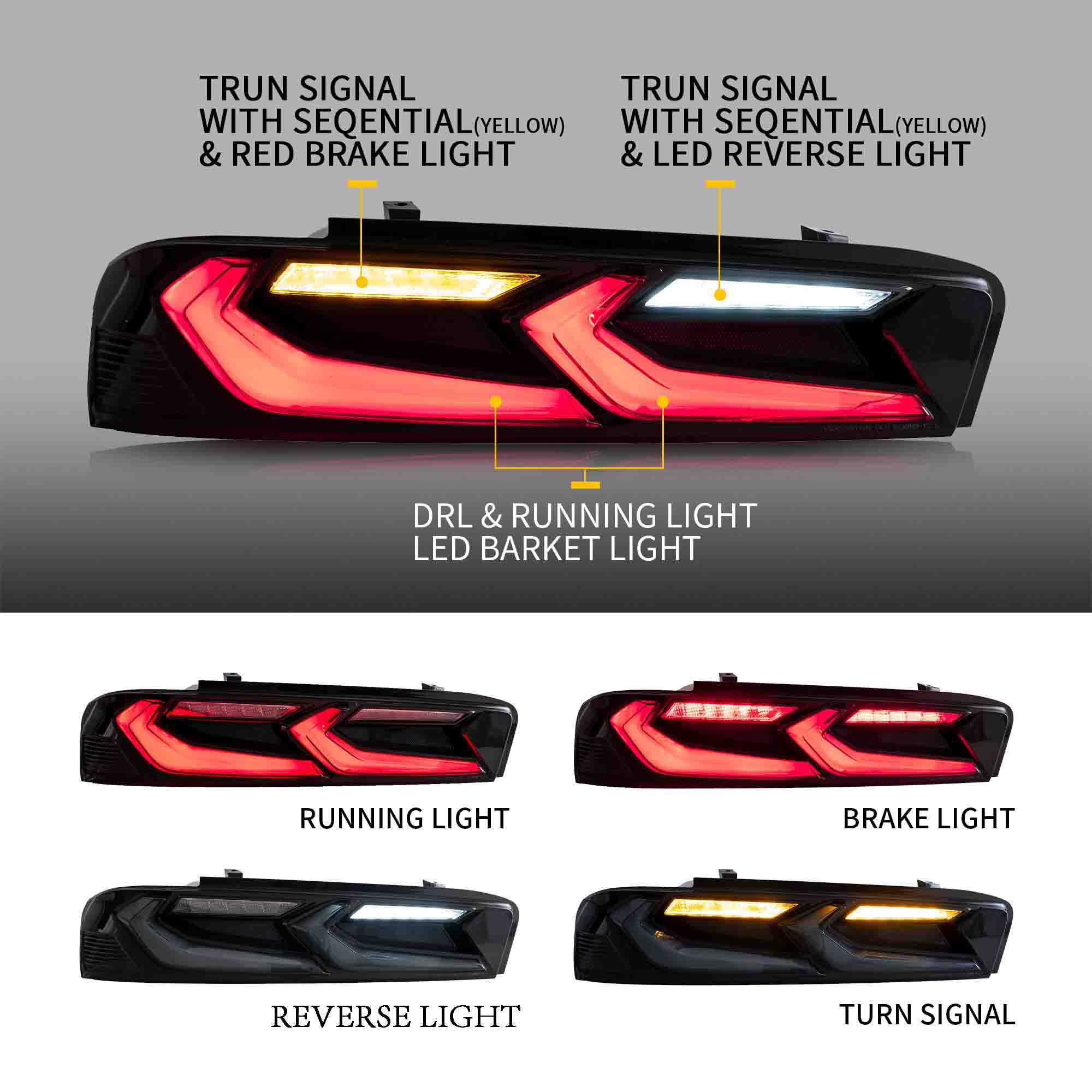 CHEVROLET CAMARO - LED LIGHTBAR RÜCKLEUCHTEN – Bild 3
