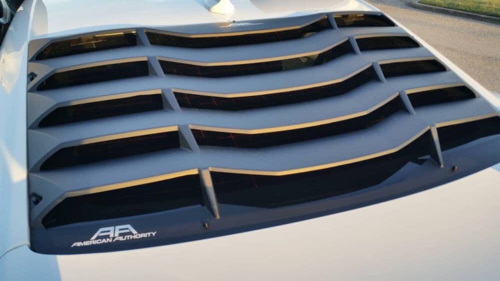 CHEVROLET CAMARO 6 - HECKSCHEIBEN ABDECKUNG JALOUSIE LOUVERS V.3 – Bild 2