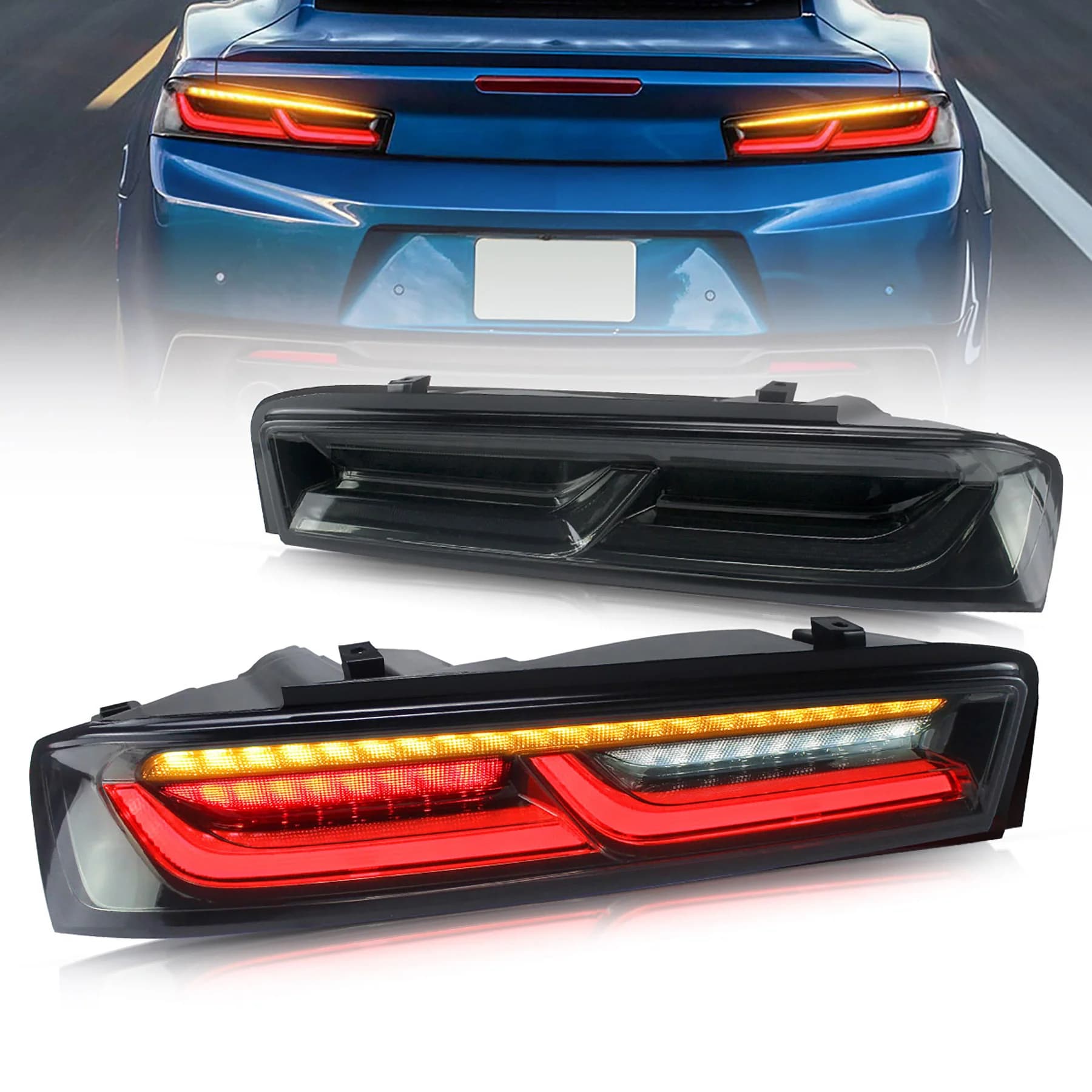 CHEVROLET CAMARO - LED LIGHTBAR RÜCKLEUCHTEN (DYNAMIC) (US)
