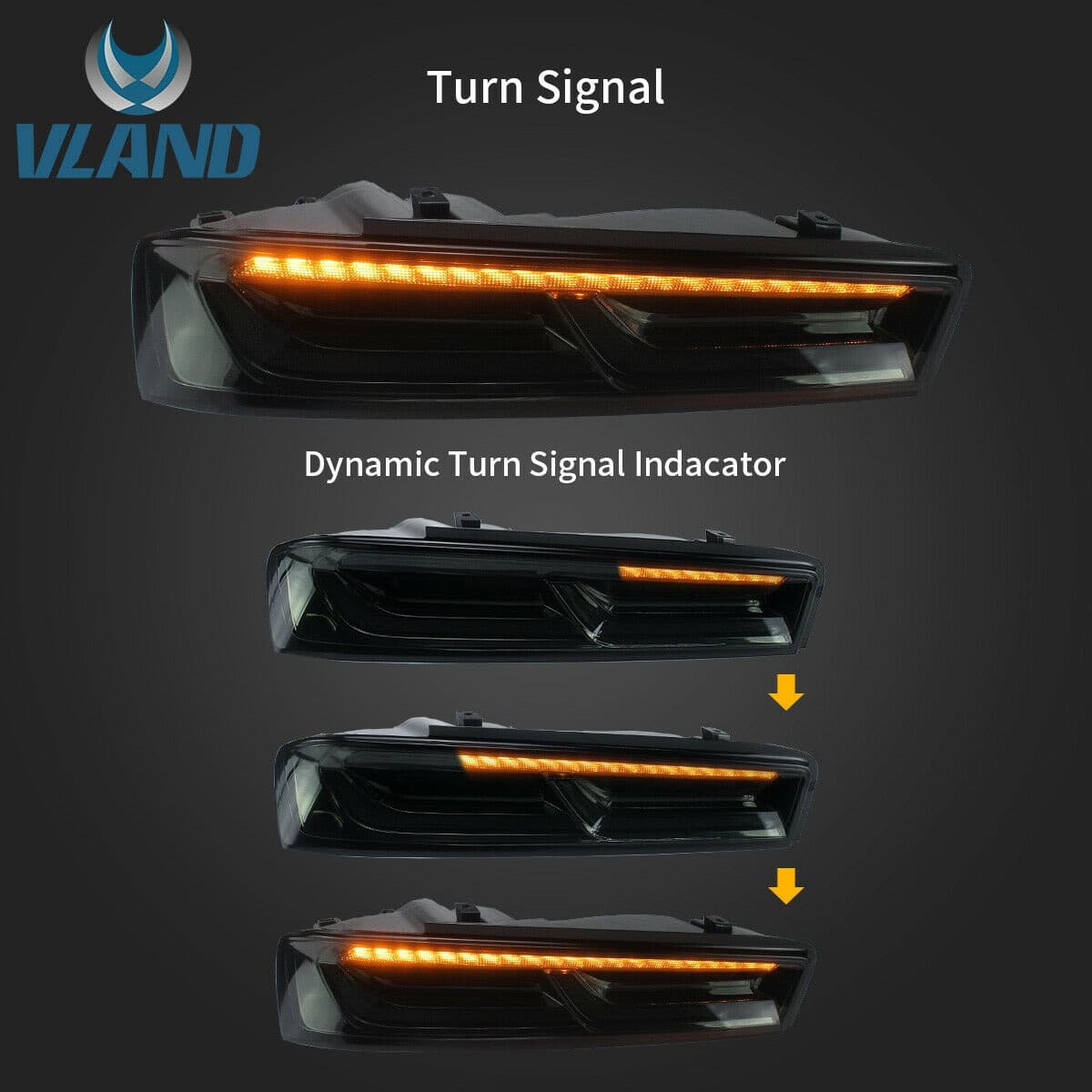 CHEVROLET CAMARO - LED LIGHTBAR RÜCKLEUCHTEN (DYNAMIC) (EU) – Bild 2