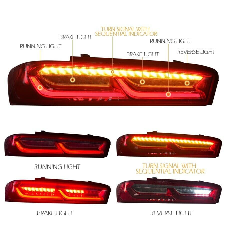 CHEVROLET CAMARO - LED LIGHTBAR RÜCKLEUCHTEN (DYNAMIC) (US) – Bild 5