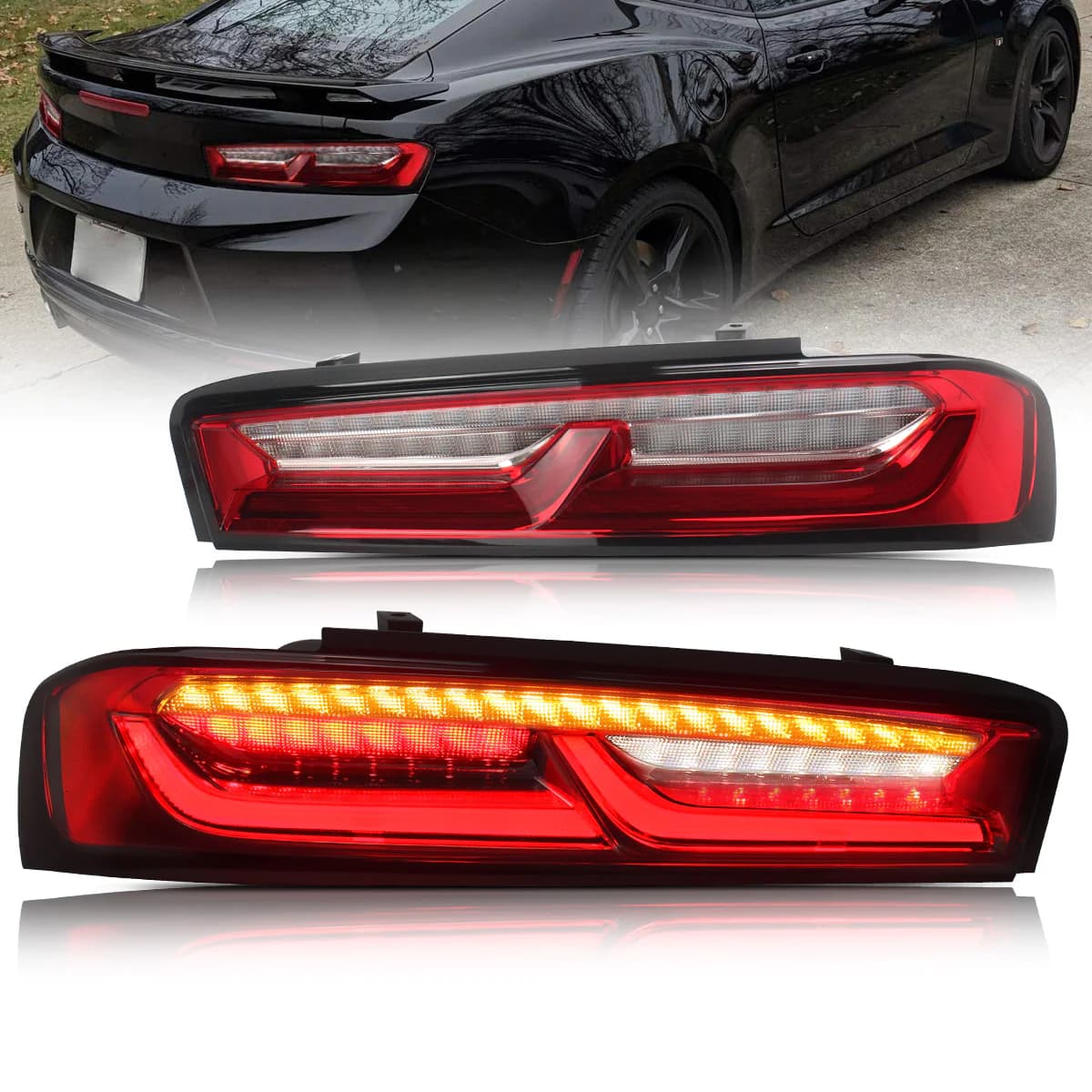 CHEVROLET CAMARO - LED LIGHTBAR RÜCKLEUCHTEN (DYNAMIC) (EU)
