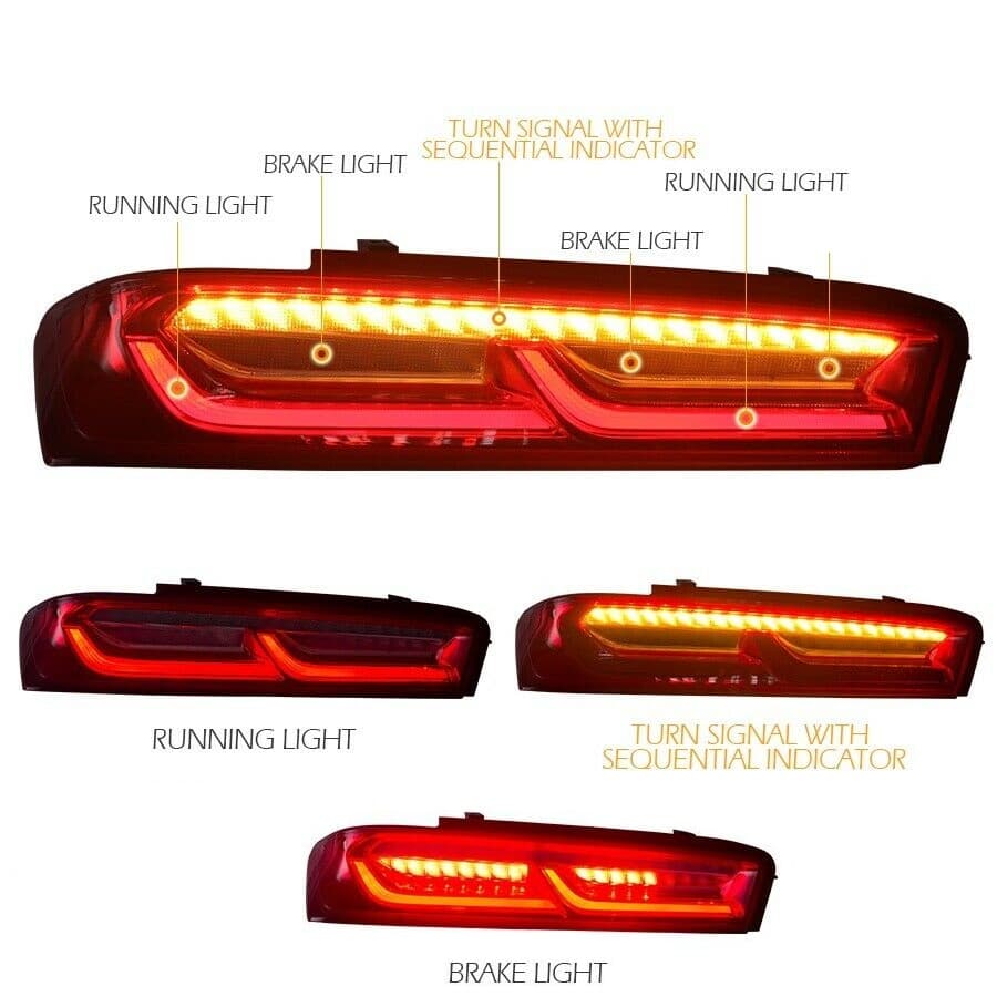 CHEVROLET CAMARO - LED LIGHTBAR RÜCKLEUCHTEN (DYNAMIC) (EU) – Bild 2