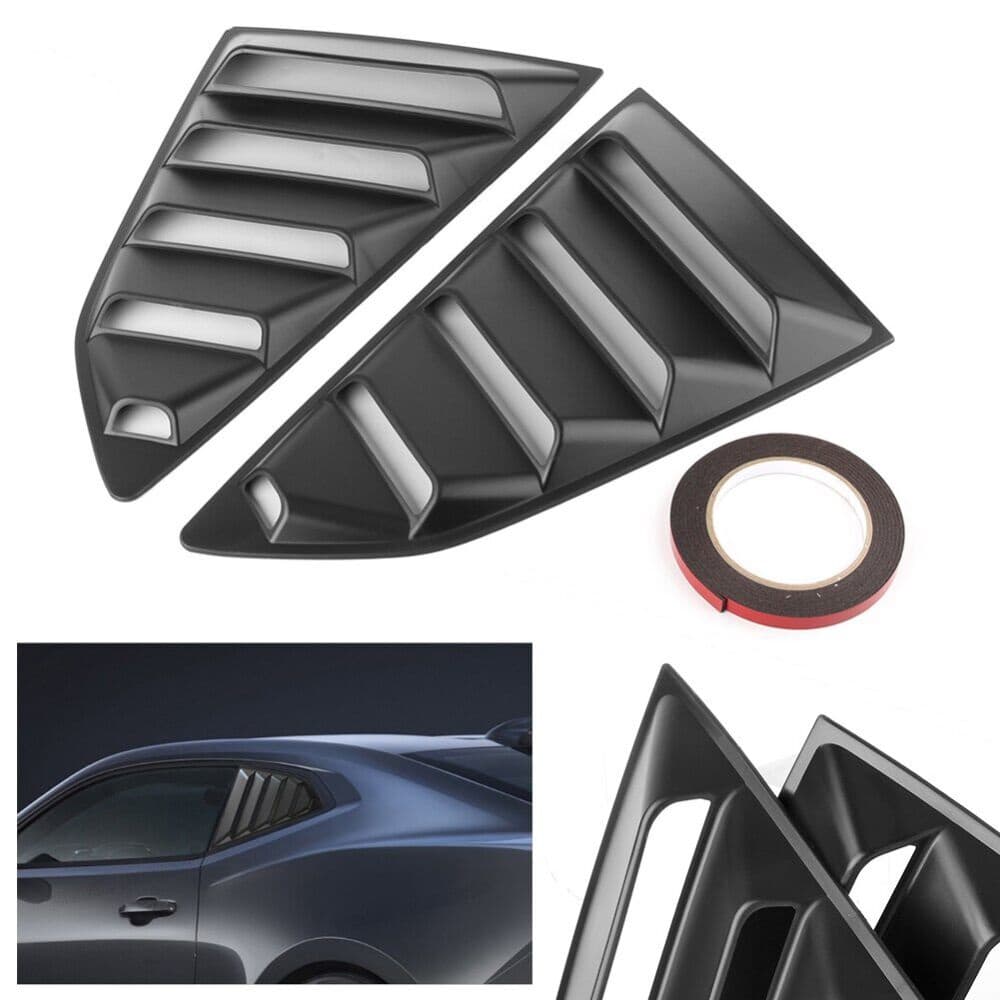 CHEVROLET CAMARO 6 - SET SEITENFENSTER ABDECKUNGEN COVER SCOOP COVER VENT – Bild 2