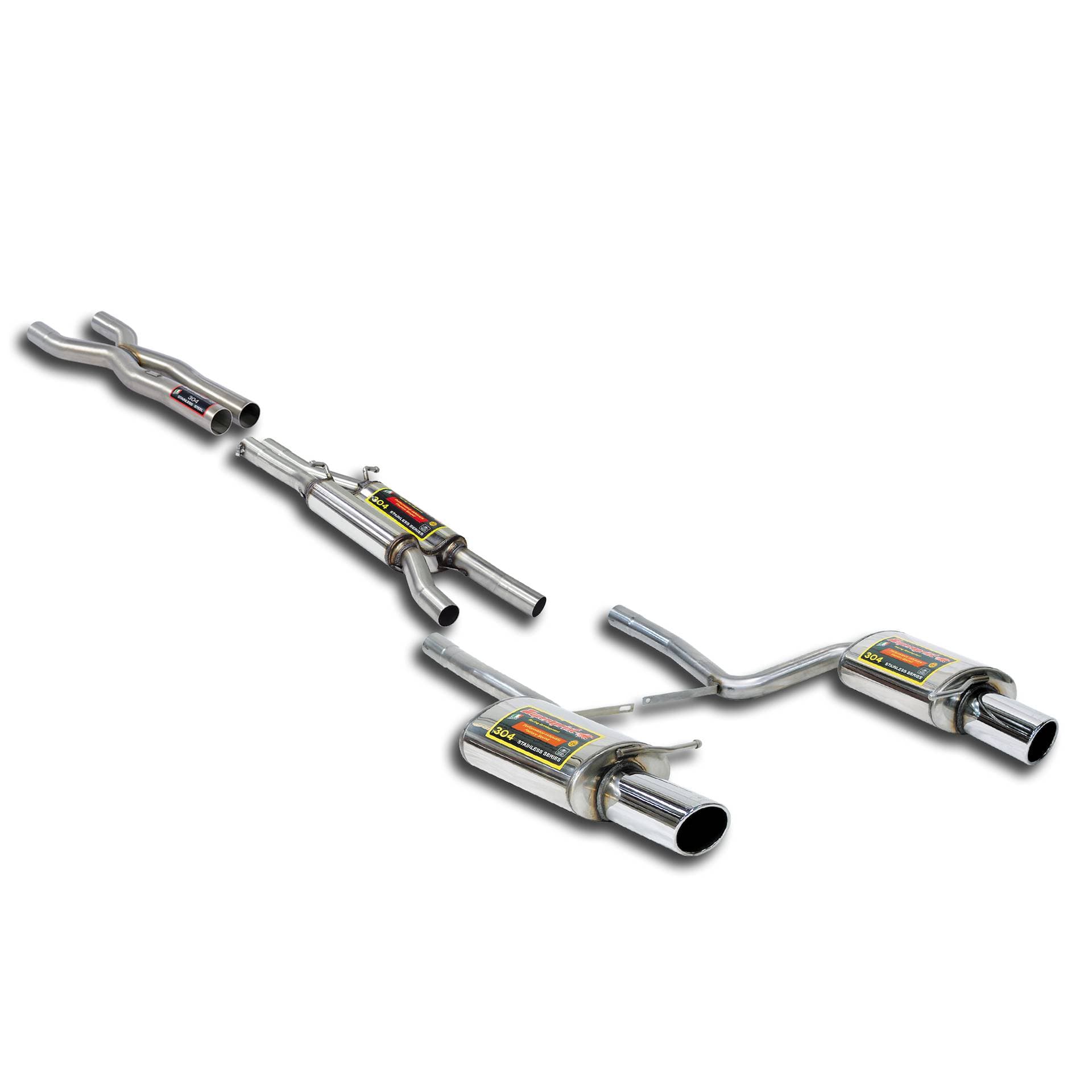 AUDI S4 CABRIO - DUPLEX SPORTAUSPUFF ANLAGE AB KAT