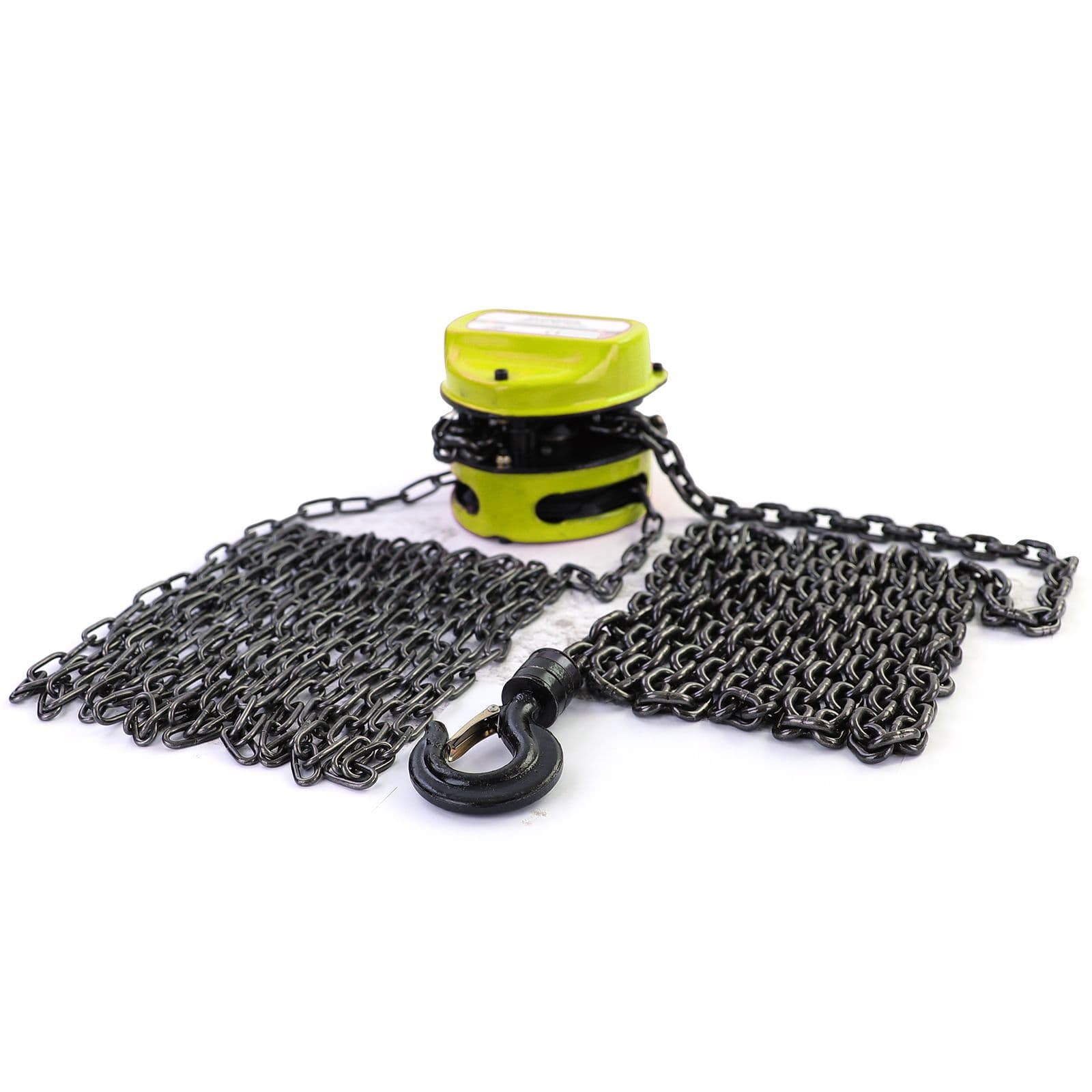 Ramroxx Profi Werkstatt Kettenzug Flaschenzug 4M bis 1T 1000kg Gelb – Bild 4