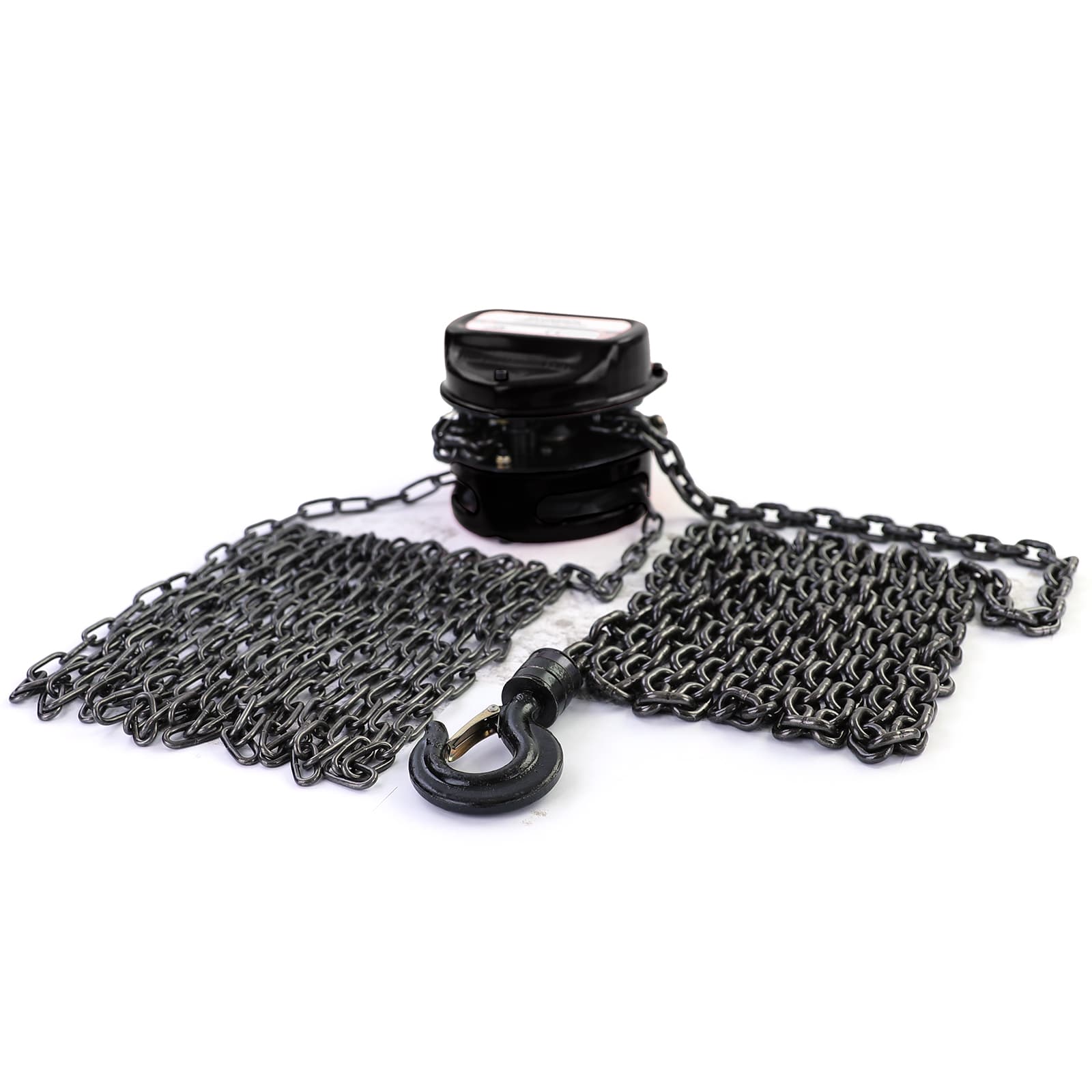 Ramroxx Profi Werkstatt Kettenzug Flaschenzug 4M bis 1T 1000kg Schwarz – Bild 4