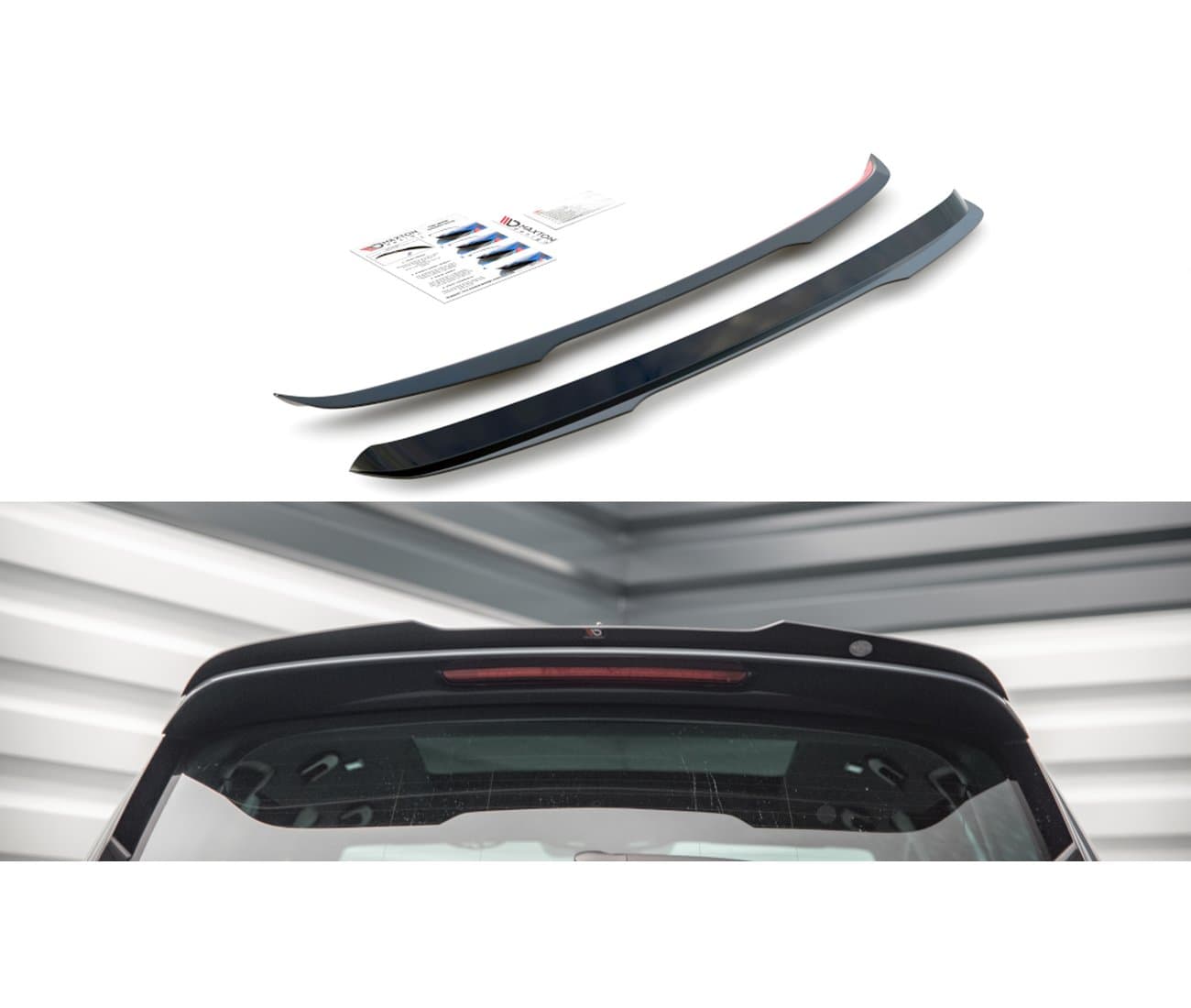 SEAT ATECA CUPRA - MAXTON DESIGN DACHSPOILER LIPPE ABRISSKANTE – Bild 2