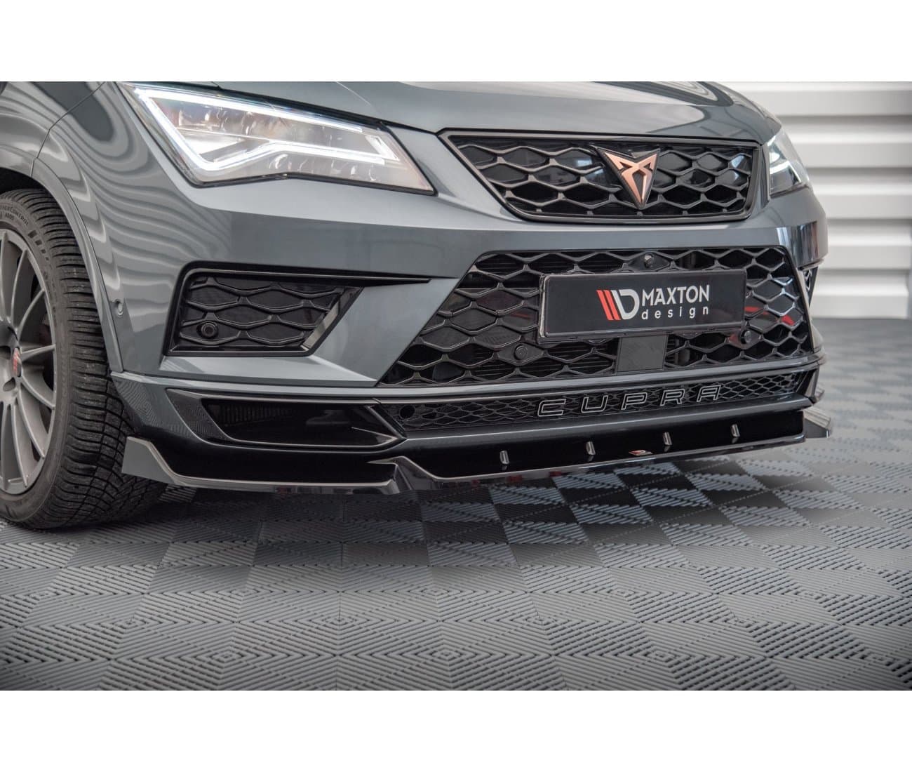 SEAT ATECA CUPRA - MAXTON DESIGN FRONTSPOILER FRONTLIPPE V.1 (DTC) – Bild 3