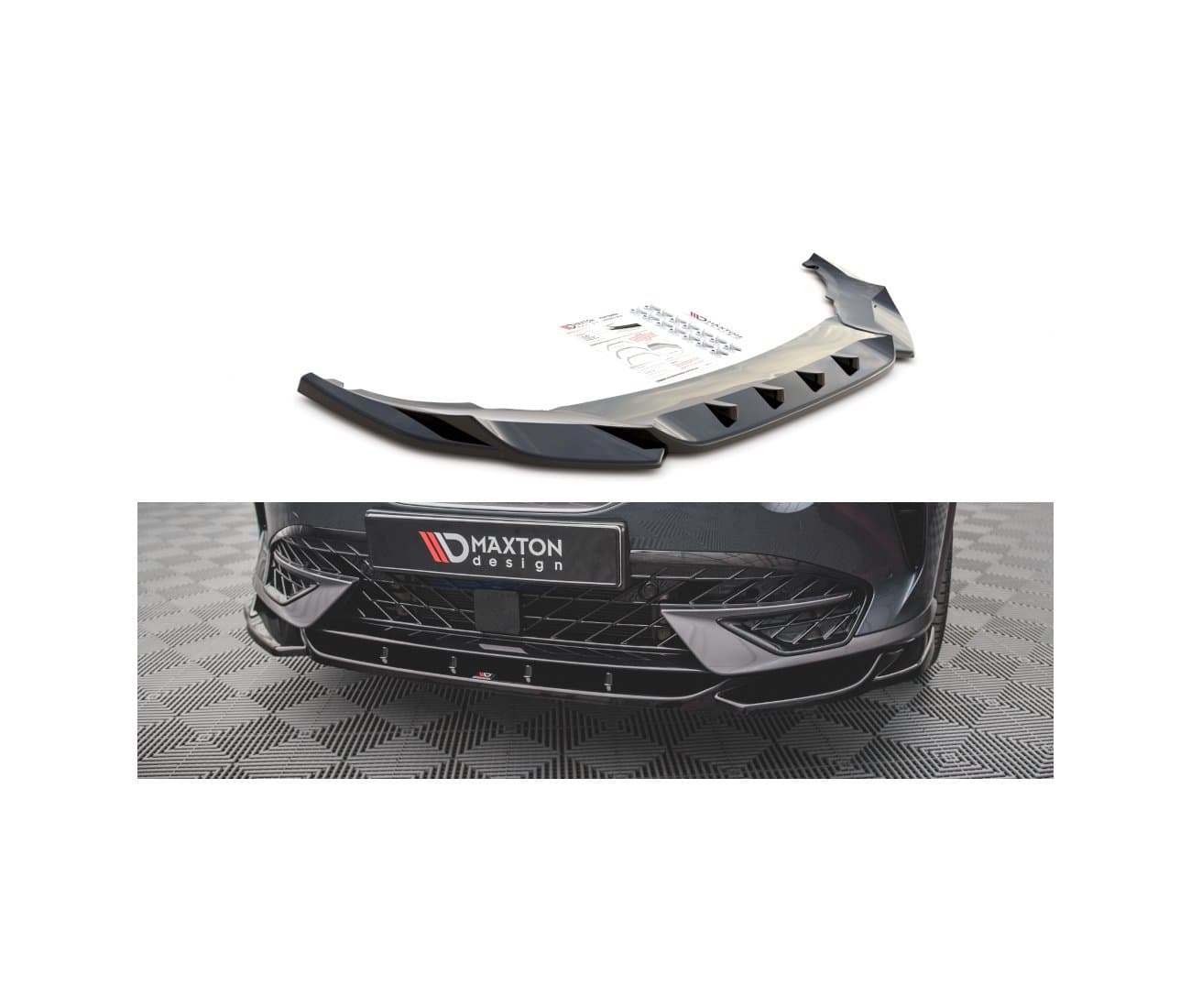 CUPRA FORMENTOR - MAXTON DESIGN FRONTSPOILER | CUPSPOILERLIPPE V.1 (DTC)