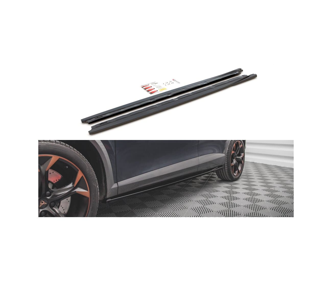 CUPRA FORMENTOR - MAXTON DESIGN SEITENSCHWELLER ANSATZ