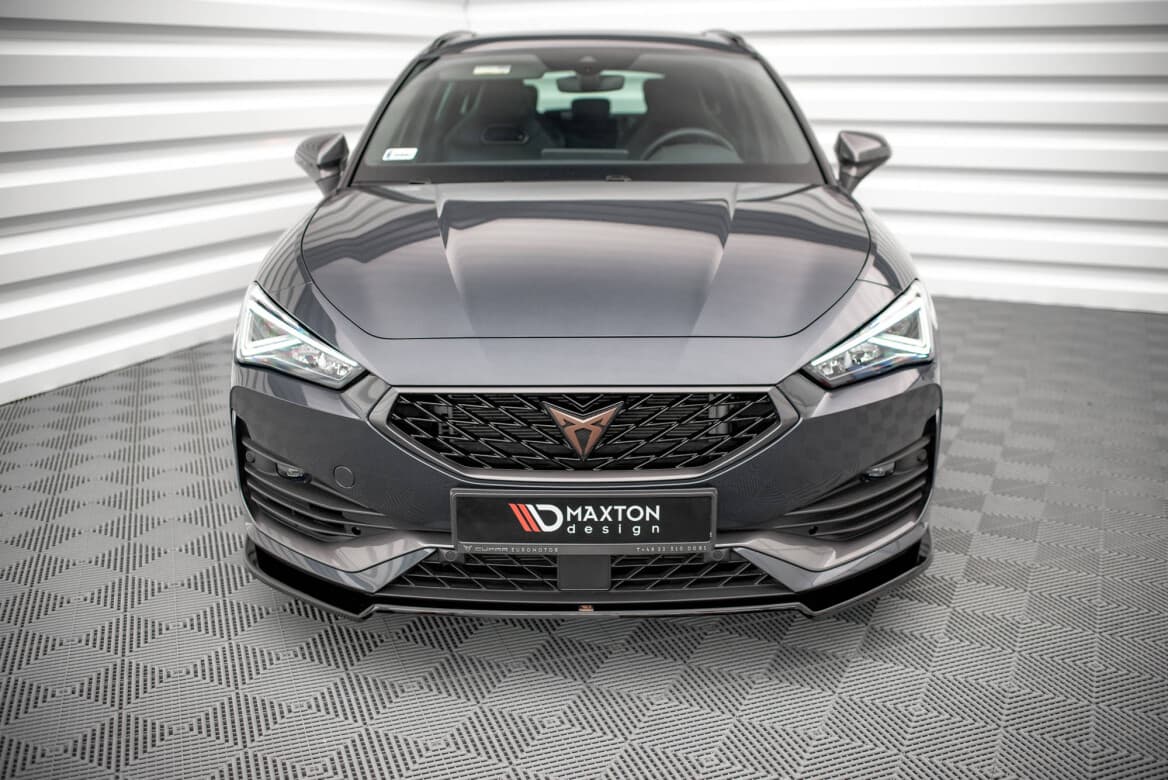 SEAT LEON CUPRA - MAXTON DESIGN CUP FRONT ANSATZ SPOILERLIPPE V.2 – Bild 5