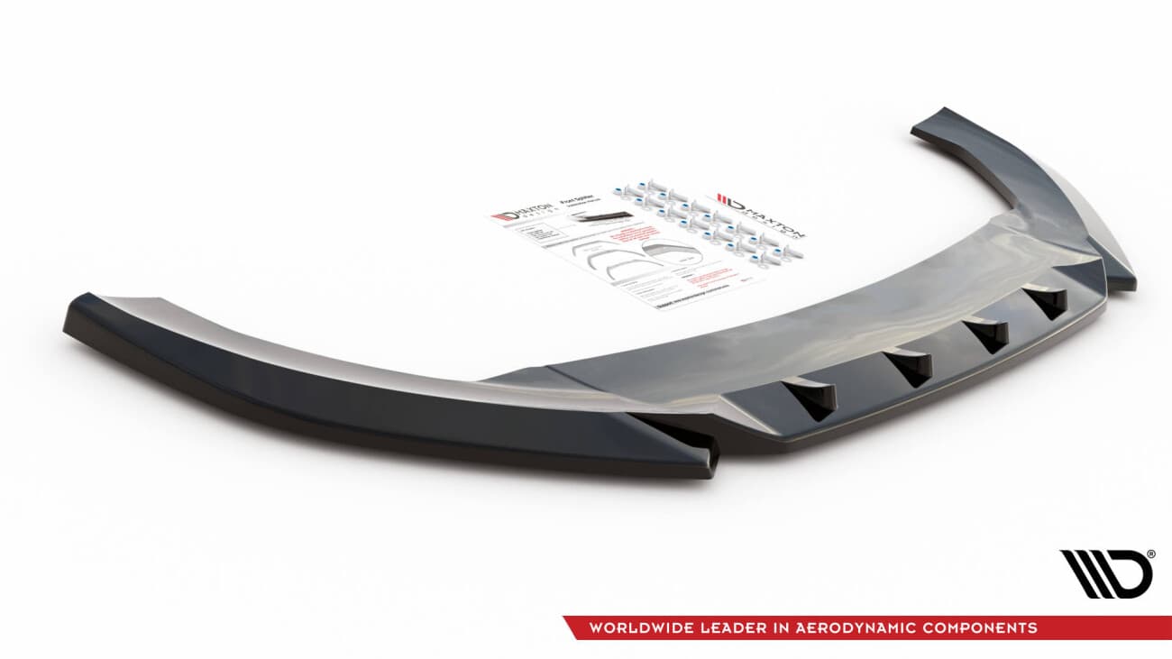 SEAT LEON CUPRA - MAXTON DESIGN CUP FRONT ANSATZ SPOILERLIPPE V.3 (DTC) – Bild 3