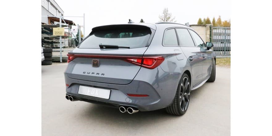CUPRA LEON ST - FOX SPORTAUSPUFF ANLAGE – Bild 4