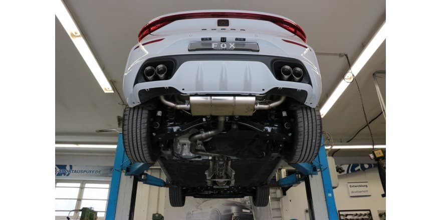 SEAT LEON CUPRA - FOX DUPLEX SPORTAUSPUFF – Bild 2