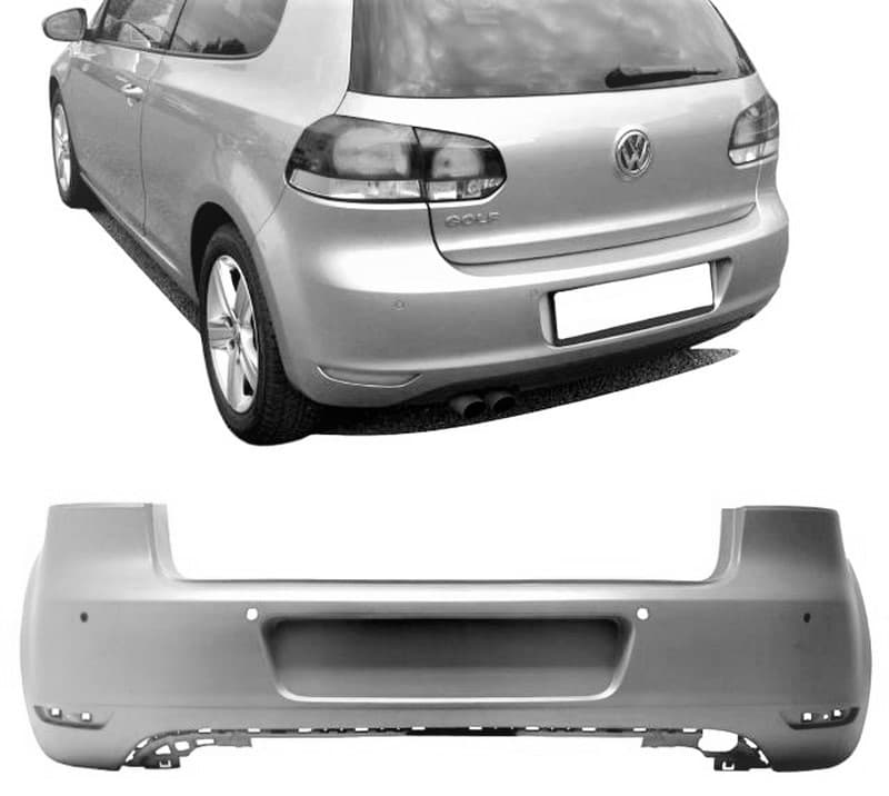 VW GOLF 6 - HECK STOSSSTANGE