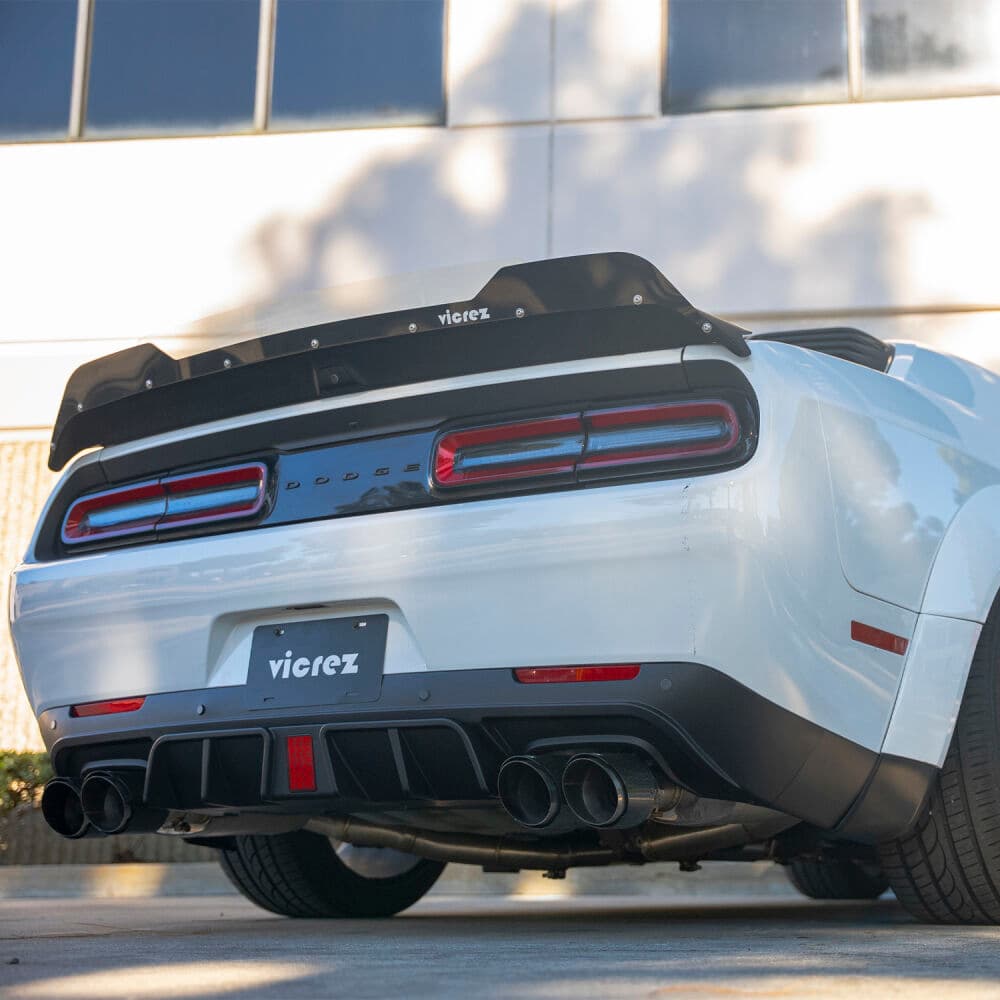 DODGE CHALLENGER - PERFORMANCE DUPLEX HECK DIFFUSOR OO-OO V.1 – Bild 4