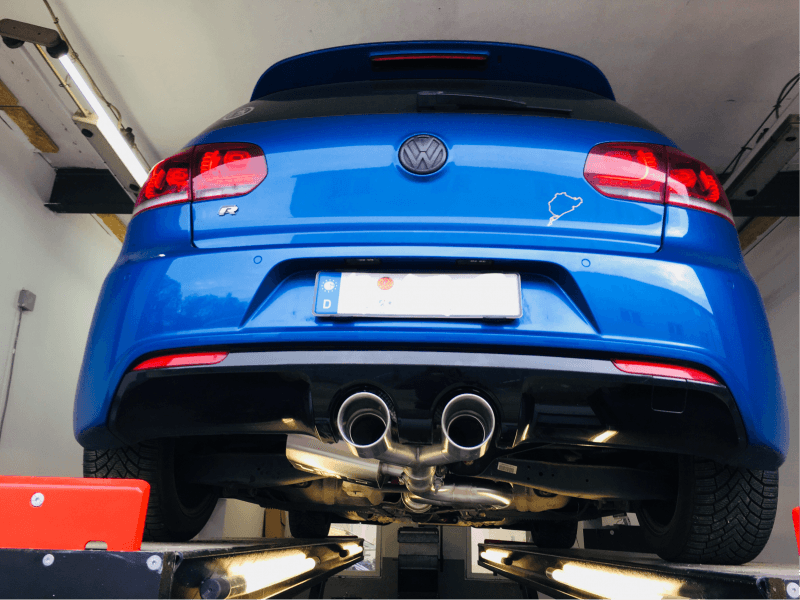 VW GOLF 6 R - DTH RAPTOR SPORTAUSPUFF ANLAGE AB KATALYSATOR – Bild 2