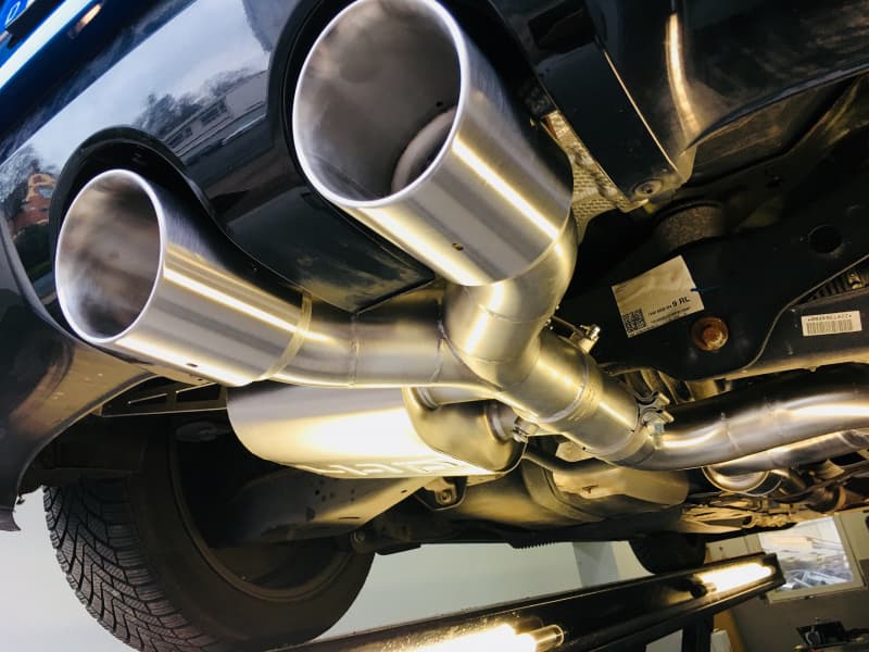 VW GOLF 6 R - DTH RAPTOR SPORTAUSPUFF ANLAGE AB KATALYSATOR – Bild 3