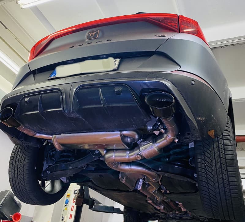 CUPRA FORMENTOR VZ5 - DTH REAPER V2 DUPLEX SPORTAUSPUFF ANLAGE AB OPF – Bild 3