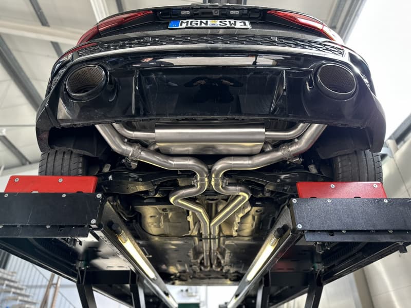 AUDI RS3 SPORTBACK - DTH REAPER V5 DUPLEX SPORTAUSPUFF ANLAGE AB OPF