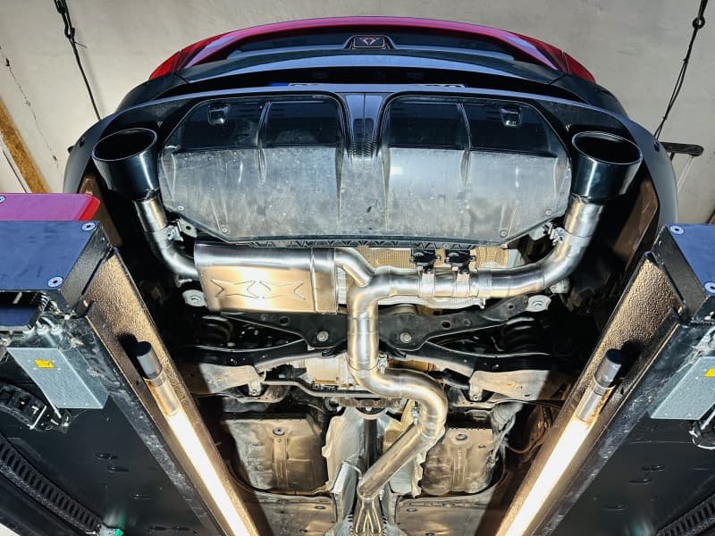 AUDI RS3 SPORTBACK - DTH REAPER V4 DUPLEX SPORTAUSPUFF ANLAGE AB OPF V.2 – Bild 3