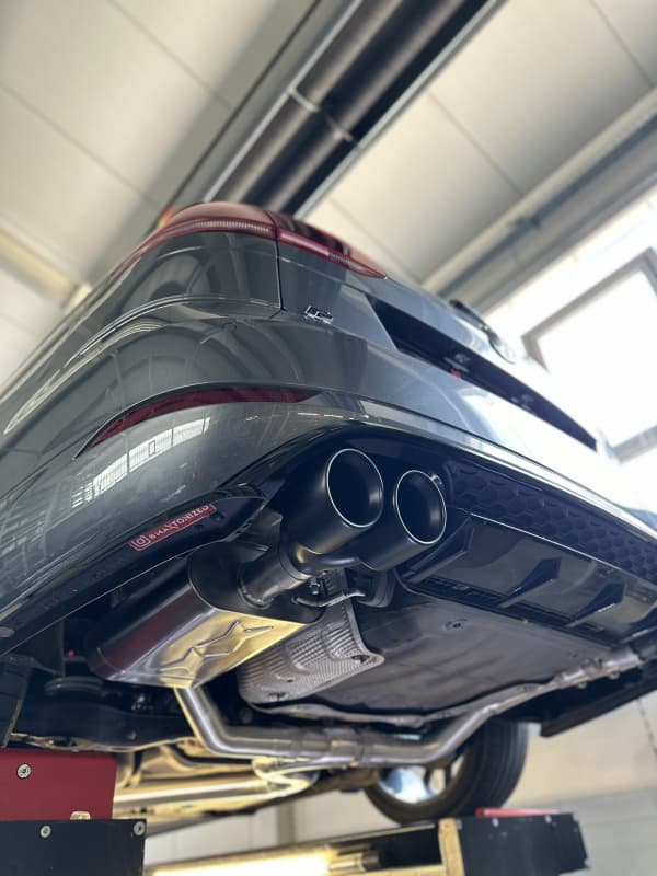 VW GOLF 7 R VARIANT - DTH REAPER V.4 DUPLEX SPORTAUSPUFF ANLAGE AB OPF DNUE – Bild 2