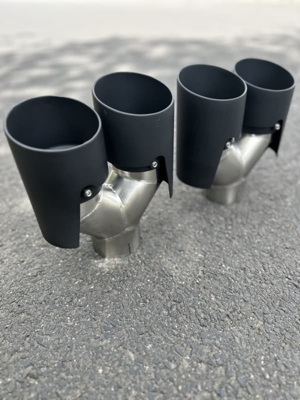 VW GOLF 8.5 R VARIANT - DTH REAPER V4 DUPLEX SPORTAUSPUFFANLAGE AB OPF Ø 89MM – Bild 3