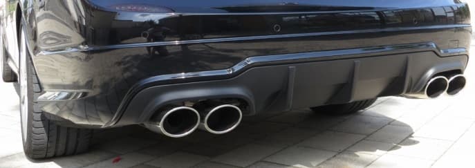 MERCEDES C-KLASSE 04.2011+ - DUPLEX DIFFUSOR AMG C63 OPTIK – Bild 2