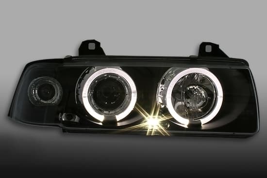 BMW E36 COUPE - SCHEINWERFER ANGEL EYES – Bild 2