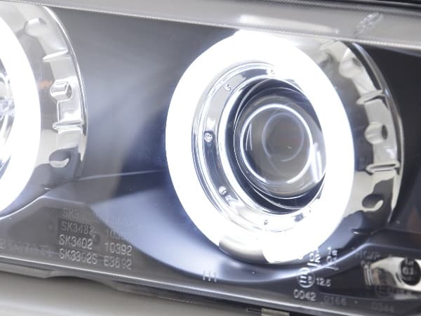 BMW E36 COUPE - SCHEINWERFER CCFL ANGEL EYES – Bild 3