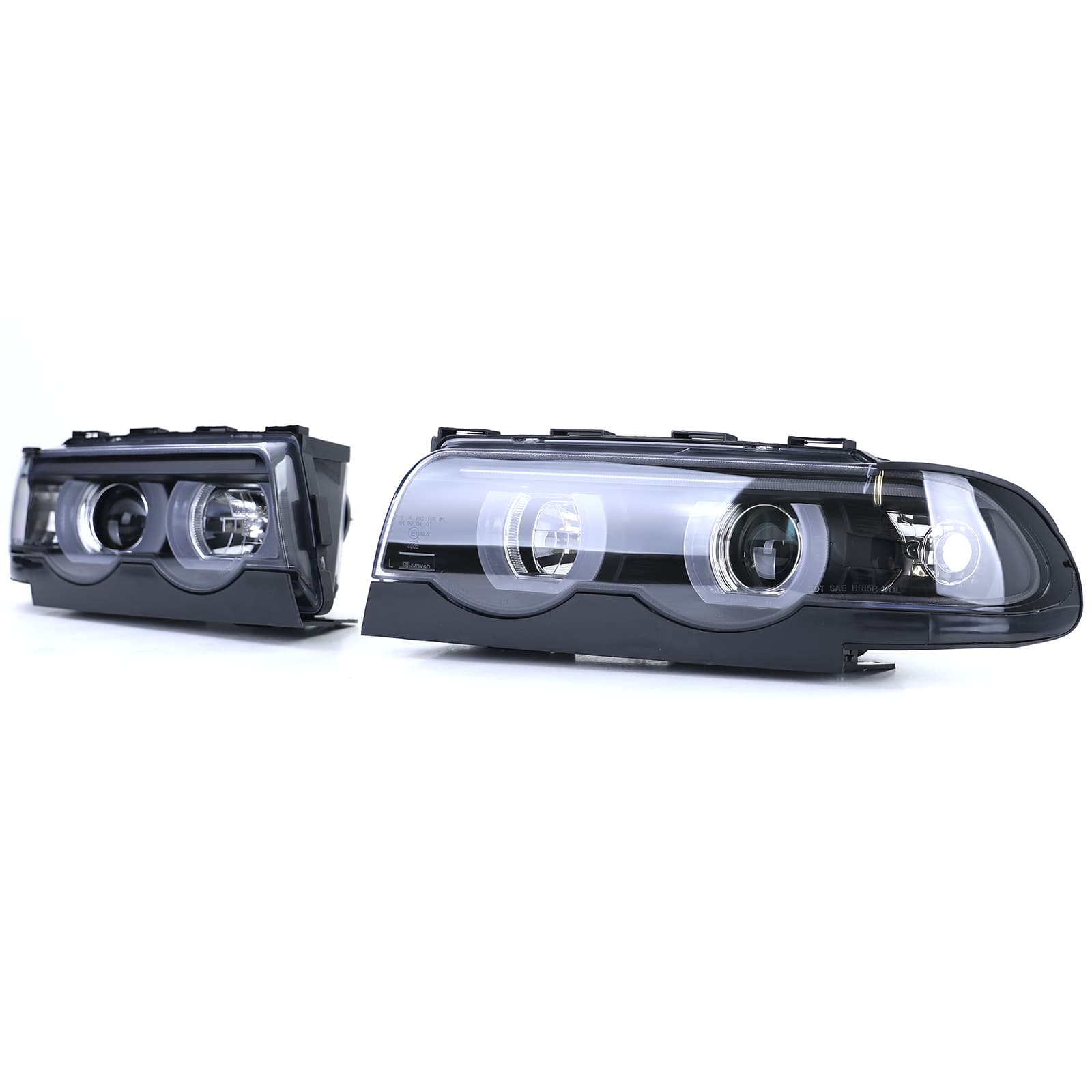 BMW E38 - SCHEINWERFER LED ANGEL EYES – Bild 3