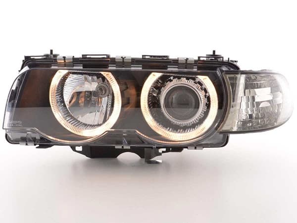 BMW E38 09.1998+ - SCHEINWERFER ANGEL EYES – Bild 5