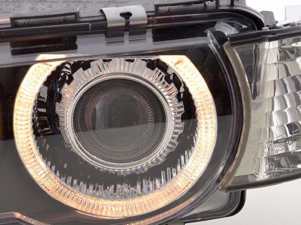 BMW E38 09.1998+ - SCHEINWERFER ANGEL EYES – Bild 4