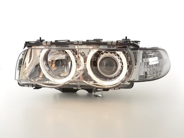 BMW E38 09.1998+ - SCHEINWERFER ANGEL EYES – Bild 5