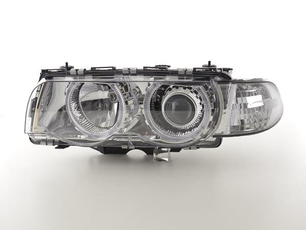 BMW E38 09.1998+ - SCHEINWERFER ANGEL EYES – Bild 2