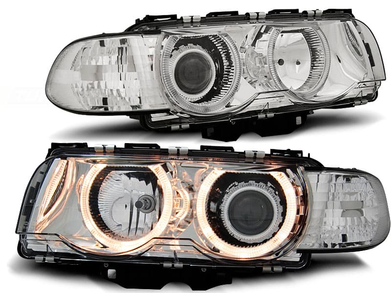 BMW E38 09.1998+ - SCHEINWERFER ANGEL EYES