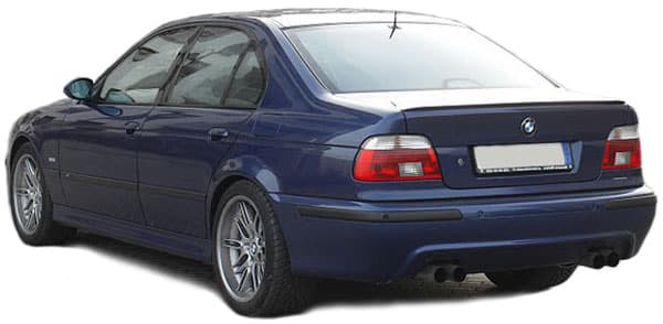 BMW E39 - DUPLEX HECK STOSSSTANGE – Bild 2