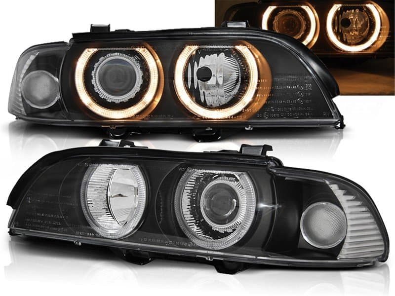 BMW E39 - XENON SCHEINWERFER ANGEL EYES